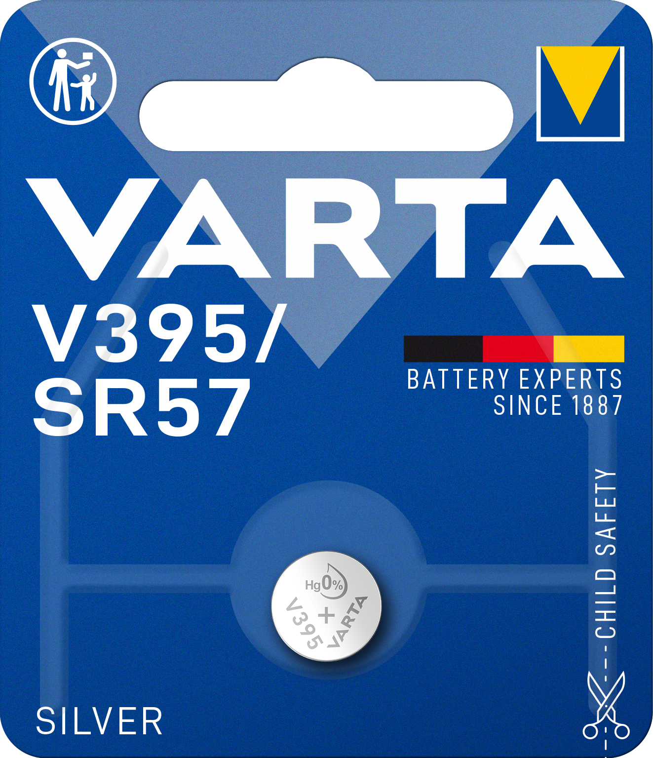 Batteria Varta, V395 / SR57