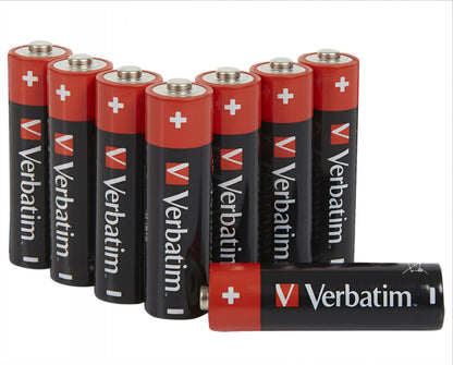 Batteria Verbatim Premium, AA / LR6, Set 8 pezzi 49503