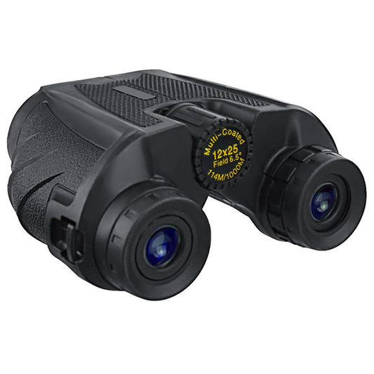 Binocolo Techsuit BN1, 12x, 25mm, Nero