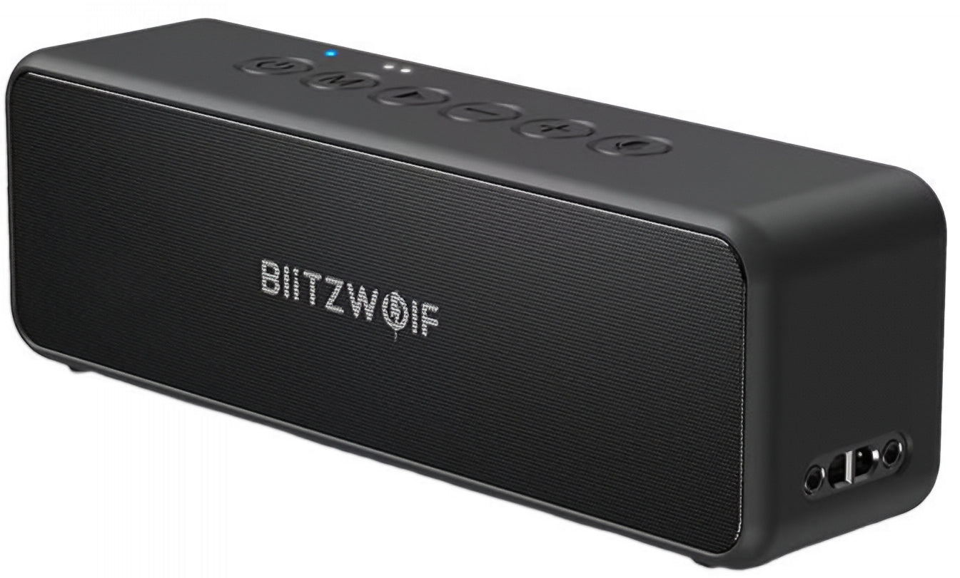 Cassa Bluetooth BlitzWolf BW-WA4, 30W, TWS, Impermeabile, Nera