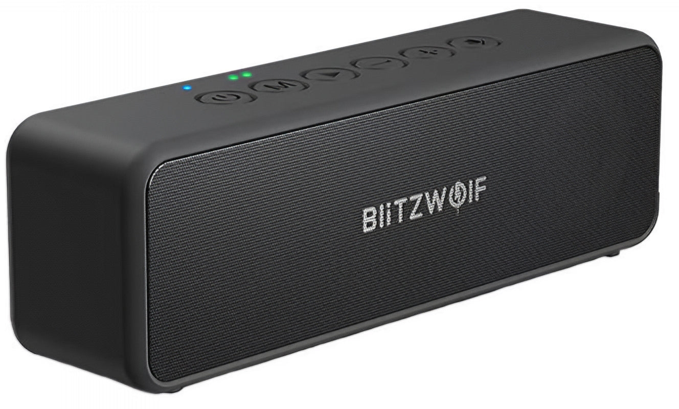 Cassa Bluetooth BlitzWolf BW-WA4, 30W, TWS, Impermeabile, Nera