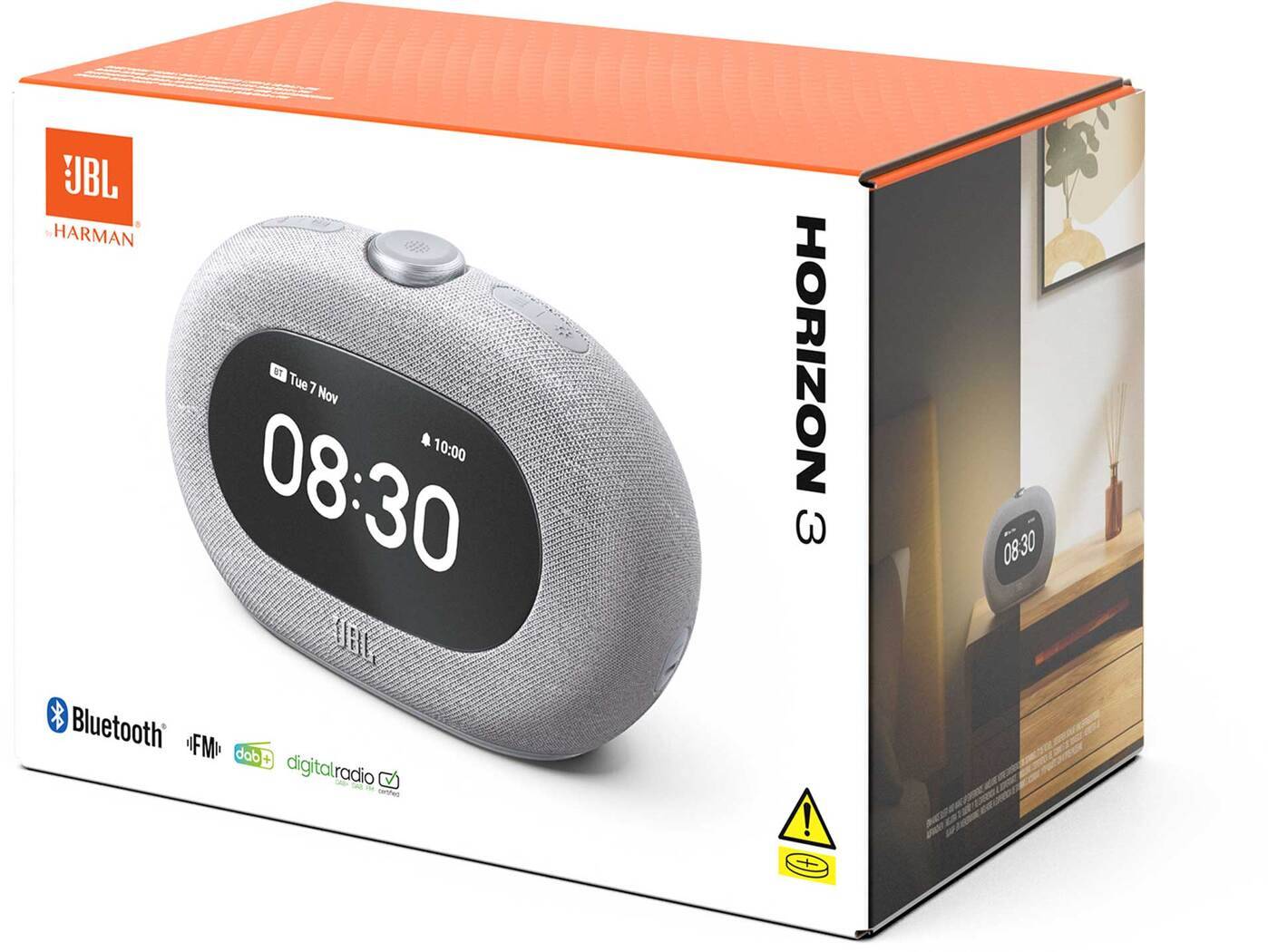 Cassa Bluetooth JBL Horizon 3, 2 x 5W, Pro Sound, Grigio JBLHORIZON3GRY