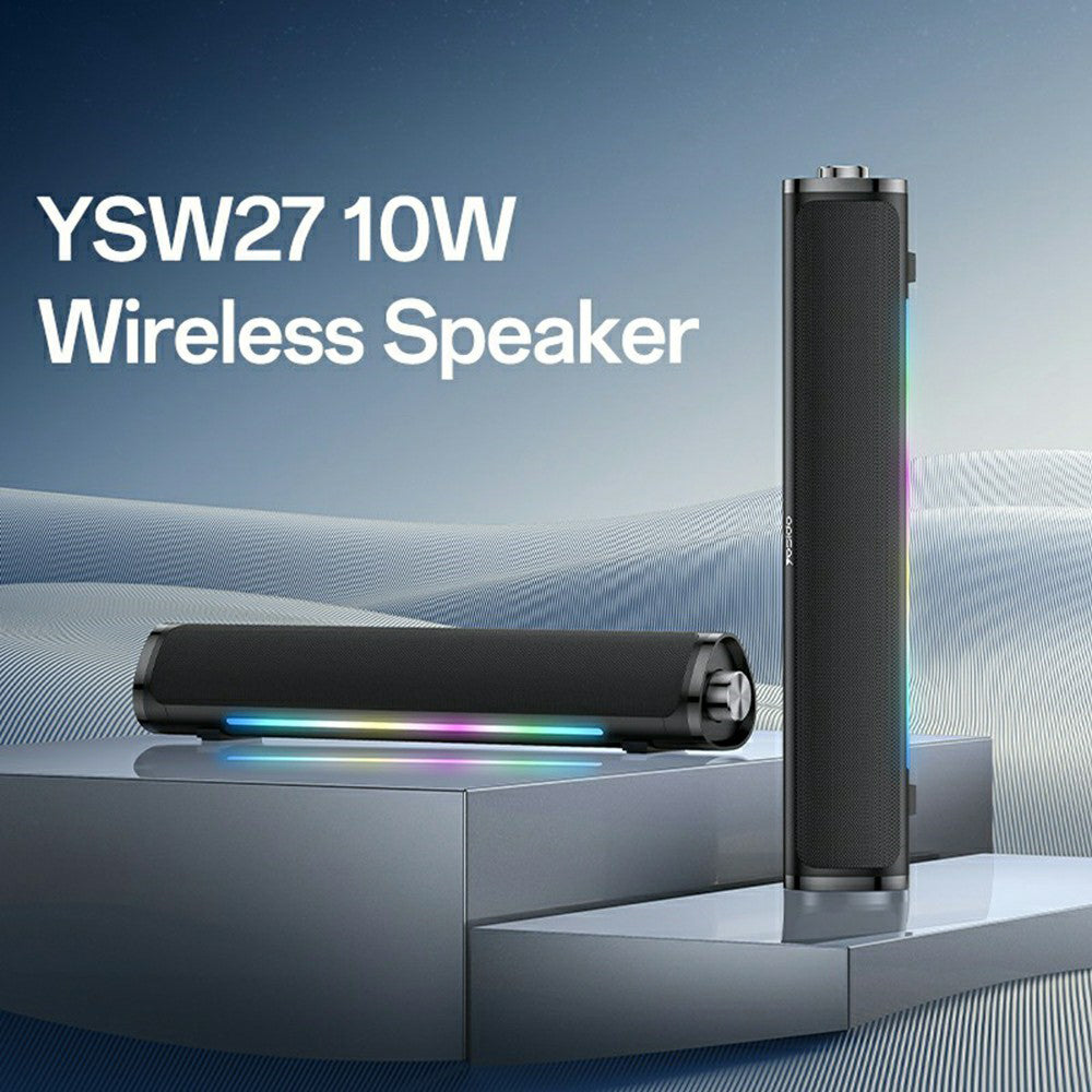 Cassa Bluetooth Yesido YSW27, 10W, RGB, Nera