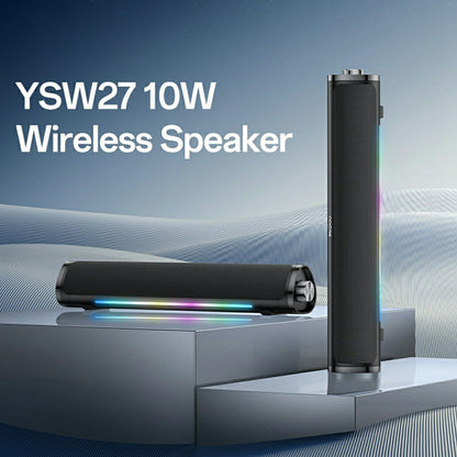 Cassa Bluetooth Yesido YSW27, 10W, RGB, Nera
