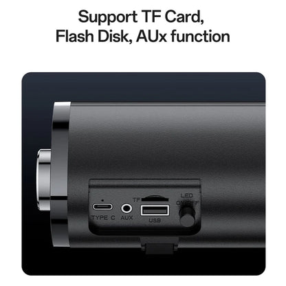 Cassa Bluetooth Yesido YSW27, 10W, RGB, Nera