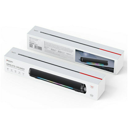 Cassa Bluetooth Yesido YSW27, 10W, RGB, Nera
