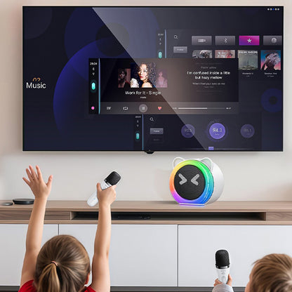 Cassa Bluetooth Yesido YSW36 Kids, 5W, Karaoke, Bianca