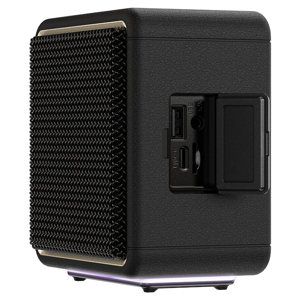 Cassa Portatile Bluetooth Acefast K3 Nano, 1 x 30W - 1 x 16W, RGB, Impermeabile, Nera
