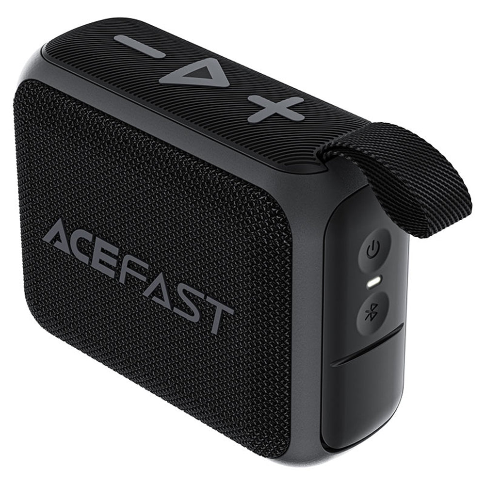 Cassa Portatile Bluetooth Acefast K4 Go, 5W, Impermeabile, Nera