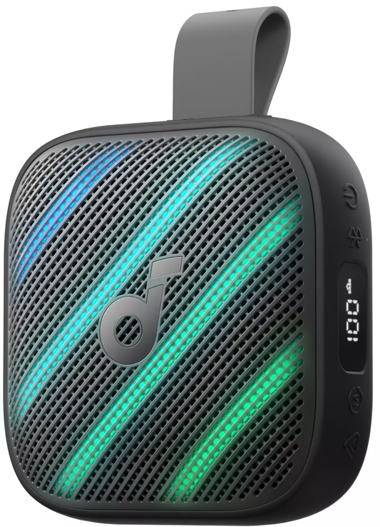Altoparlante Portatile Bluetooth Anker SoundCore Boom Go 3i, 15W, TWS, RGB, Impermeabile, Nero D5103010
