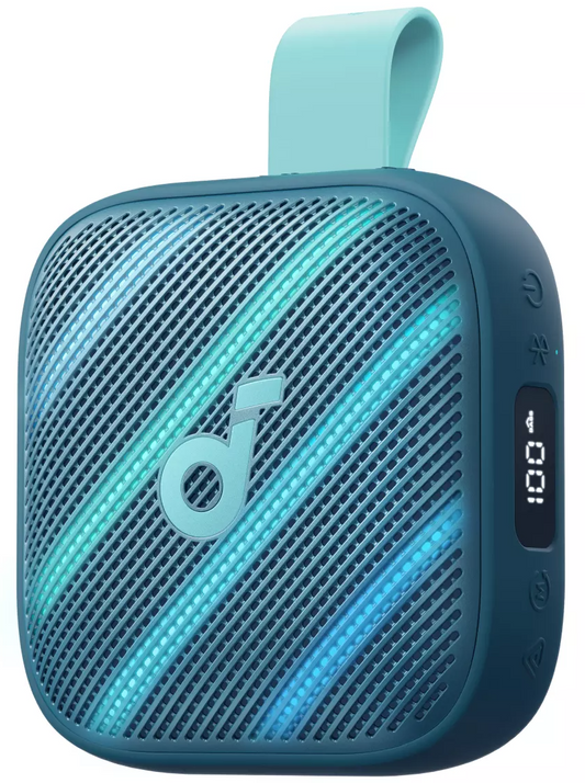 Altoparlante Portatile Bluetooth Anker SoundCore Boom Go 3i, 15W, TWS, RGB, Impermeabile, Blu, Ricondizionato D5103030