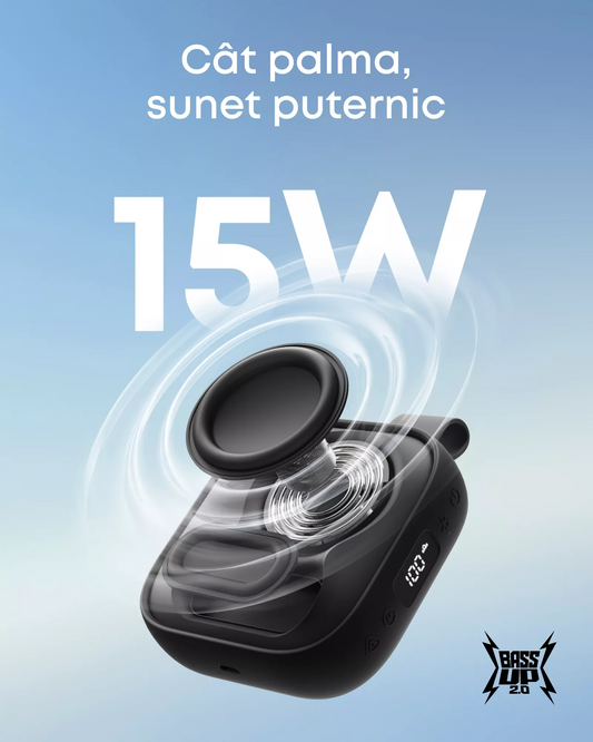 Altoparlante Portatile Bluetooth Anker SoundCore Boom Go 3i, 15W, TWS, RGB, Impermeabile, Nero D5103010