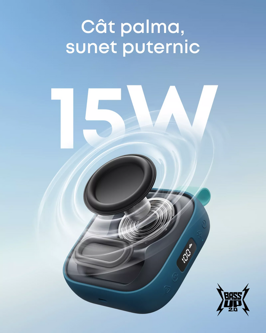 Altoparlante Portatile Bluetooth Anker SoundCore Boom Go 3i, 15W, TWS, RGB, Impermeabile, Blu, Ricondizionato D5103030