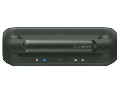 Cassa Portatile Bluetooth Anker SoundCore Boom 2 Nuova Versione, 80W, TWS, RGB, Impermeabile, Verde A3138062