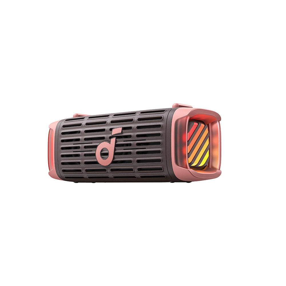 Cassa Portatile Bluetooth Anker SoundCore Boom 3i, 50W, RGB, Impermeabile, Marrone Rosa D5100080