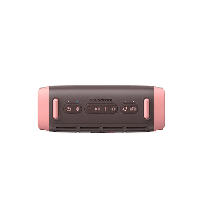 Cassa Portatile Bluetooth Anker SoundCore Boom 3i, 50W, RGB, Impermeabile, Marrone Rosa D5100080