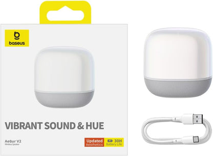 Cassa Bluetooth Baseus AeQur V2, Bianca A20050500211-00