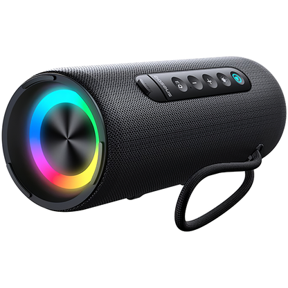 Altoparlante Bluetooth portatile Baseus AeQur V020, 2 x 7,5W, TWS, RGB, impermeabile, nero A20067900117-00 