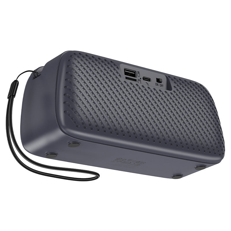 Altoparlante portatile Bluetooth Borofone BR108 Serenjoy, 5 W, TWS, grigio