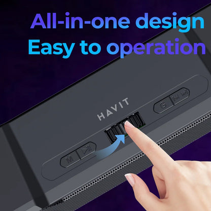 Cassa Bluetooth HAVIT SK772BT, 10W, Nera