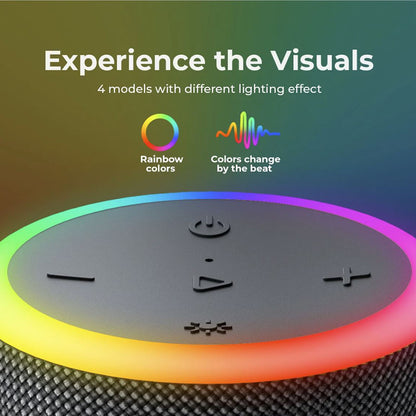 Cassa Portatile Bluetooth HAVIT SK833BT, 2 x 10W, RGB, Impermeabile, Nera