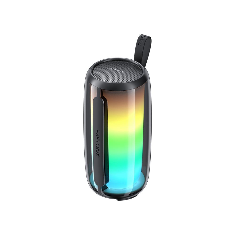 Cassa Portatile Bluetooth HAVIT SK879BT, 8W, RGB, Impermeabile, Nera