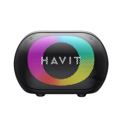Cassa Portatile Bluetooth HAVIT SK885BT, 8W, RGB, Impermeabile, Nera