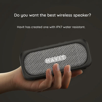 Cassa Bluetooth HAVIT SK905BT, 20W, Impermeabile, Beige
