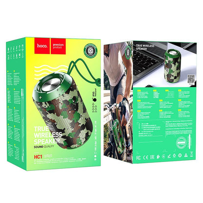 Cassa Portatile Bluetooth HOCO HC1, 5W, TWS, Impermeabile, Camuffamento