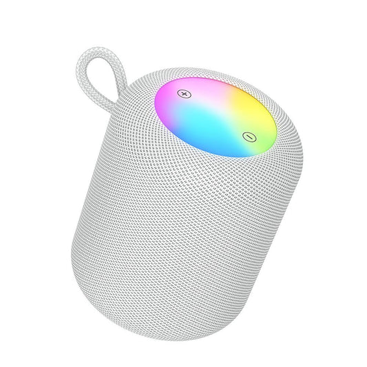 Cassa Portatile Bluetooth HOCO HC30, 5W, TWS, RGB, Grigio