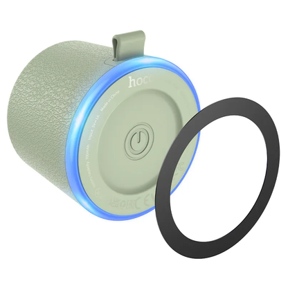 Cassa Portatile Bluetooth HOCO HC49 Mini Magnetic, 8W, TWS, Verde