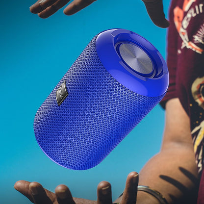 Cassa Portatile Bluetooth HOCO HC1, 5W, TWS, Impermeabile, Blu