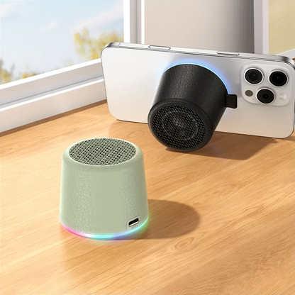 Cassa Portatile Bluetooth HOCO HC49 Mini Magnetic, 8W, TWS, Verde