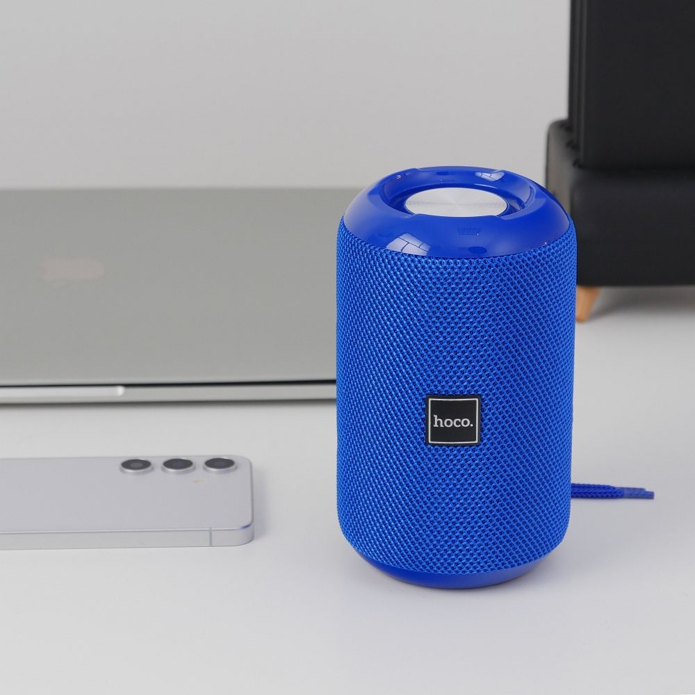 Cassa Portatile Bluetooth HOCO HC1, 5W, TWS, Impermeabile, Blu