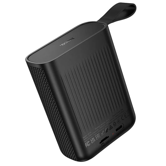 Cassa Portatile Bluetooth HOCO HC34, 5W, TWS, Impermeabile, Nera