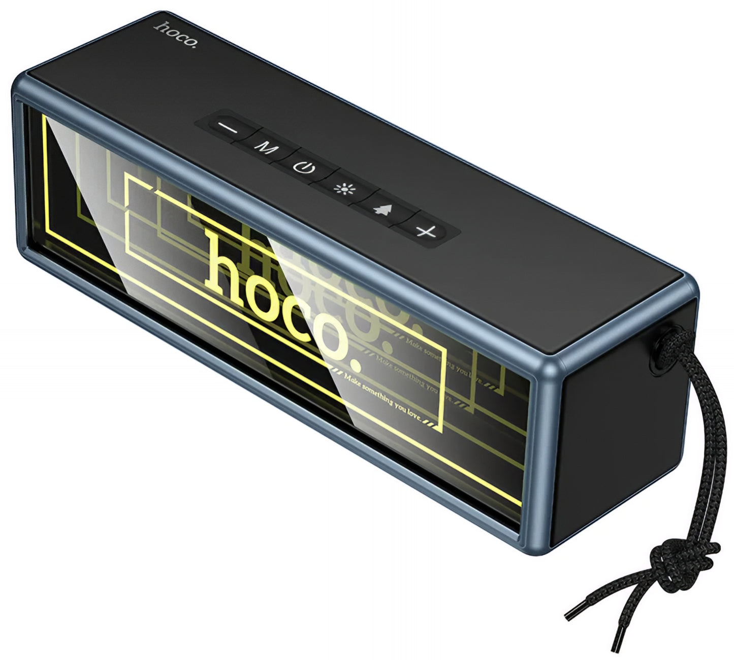 Cassa Portatile Bluetooth HOCO HC40, 2 x 10W, TWS, RGB, Nera