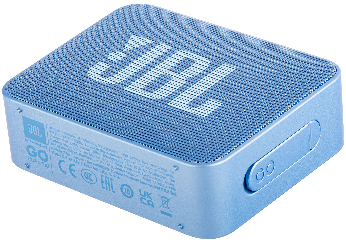 Altoparlante Bluetooth portatile JBL Go Essential, 3,1 W, PartyBoost, impermeabile, blu JBLGOESBLU 