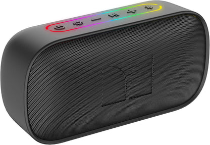 Cassa Portatile Bluetooth Monster S150, 14W, TWS, RGB, Waterproof, Nera