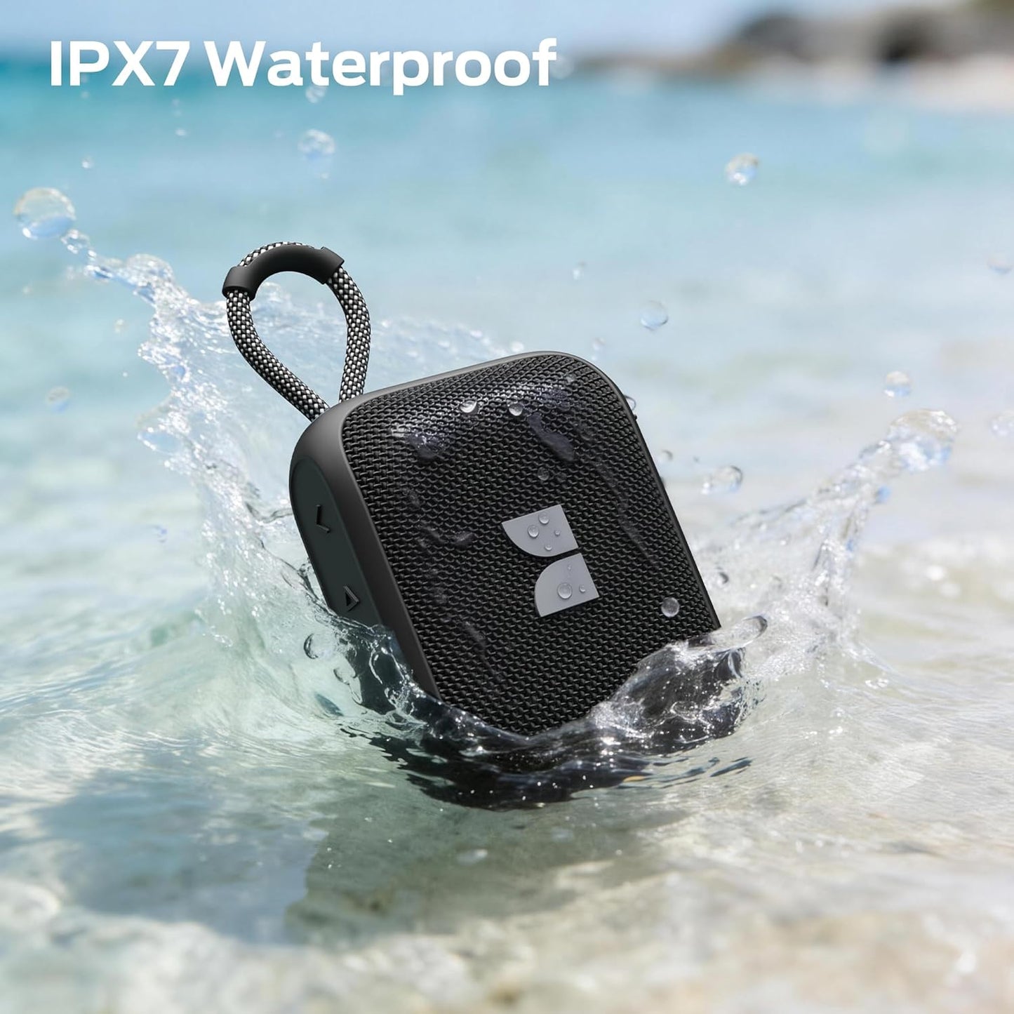 Cassa Portatile Bluetooth Monster S520, 5W, TWS, RGB, Impermeabile, Nera