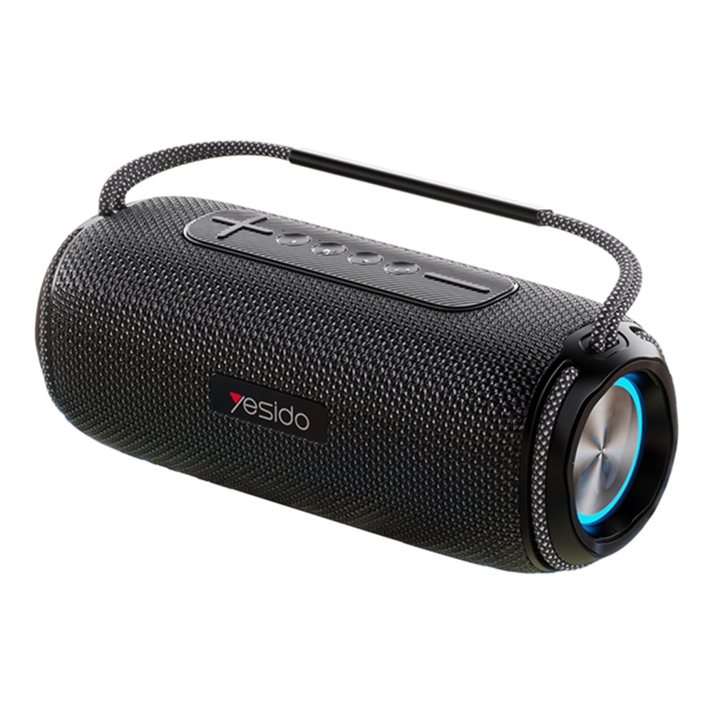 Cassa Portatile Bluetooth Yesido YSW11, 40W, RGB, Impermeabile, Nera