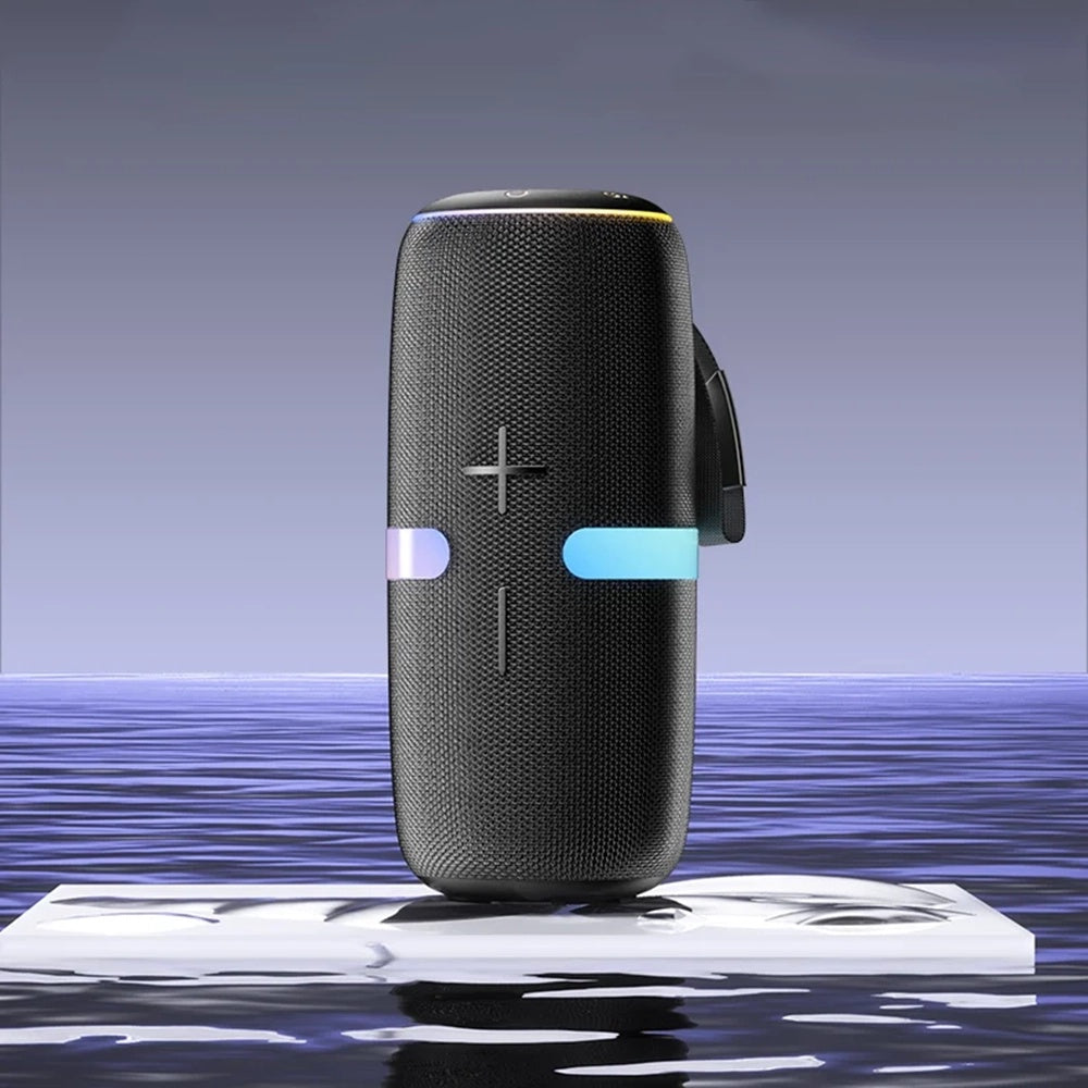 Cassa Portatile Bluetooth Yesido YSW22, 30W, RGB, Impermeabile, Nera