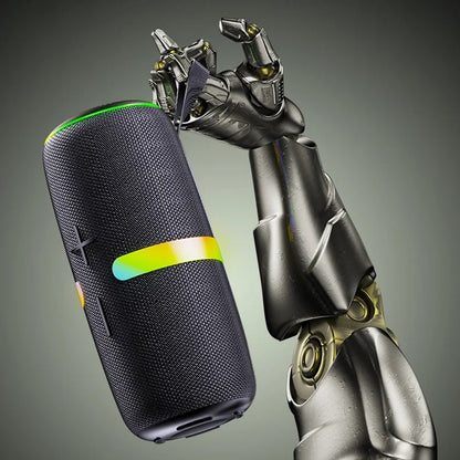 Cassa Portatile Bluetooth Yesido YSW22, 30W, RGB, Impermeabile, Nera