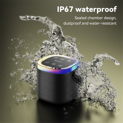 Cassa Portatile Bluetooth Yesido YSW25, 5W, RGB, Nera