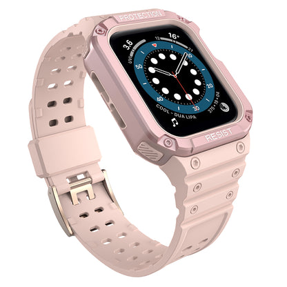 Custodia blindata OEM per Apple Watch serie 41 mm / 40 mm / 38 mm, rosa