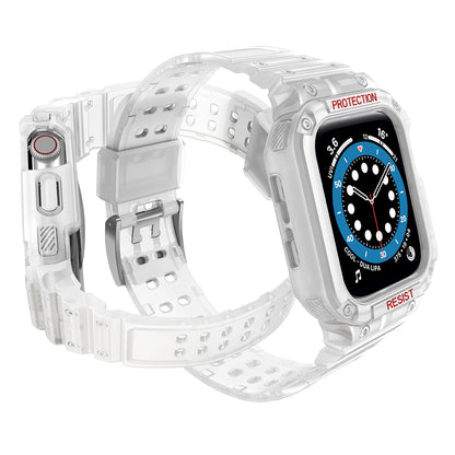 Custodia blindata OEM per Apple Watch serie 41 mm / 40 mm / 38 mm, bianco