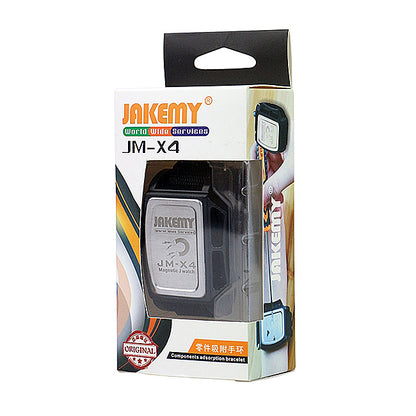 Jakemy JM-X4 Bracciale magnetico, nero