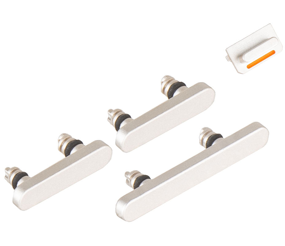 Pulsante On-Off - Volume - Profilo Apple iPhone 12, Argento
