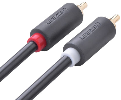 Cavo Audio UGREEN AV104, 2 x RCA - 2 x RCA, 5m, Nero