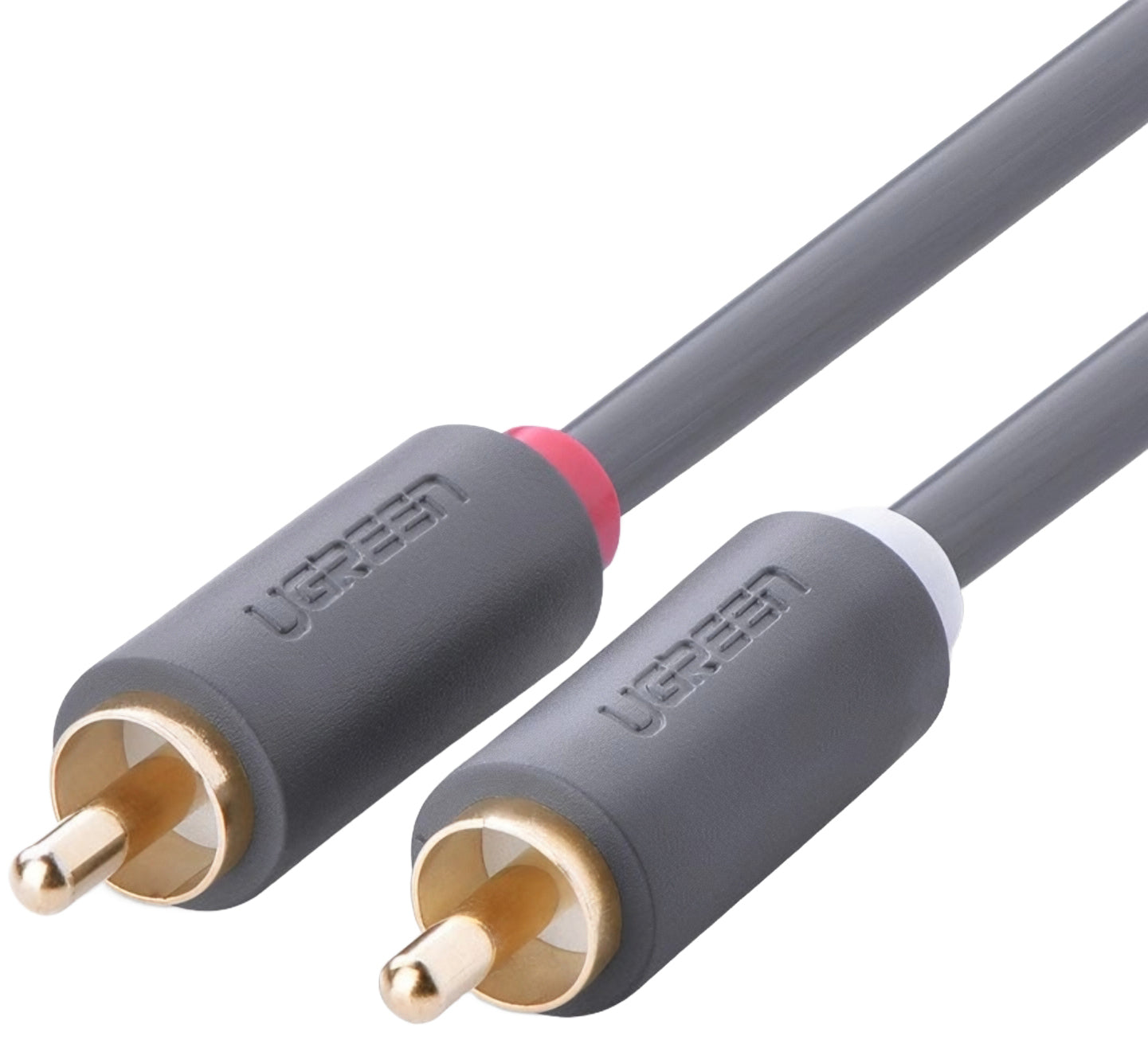 Cavo Audio UGREEN AV104, 2 x RCA - 2 x RCA, 5m, Nero