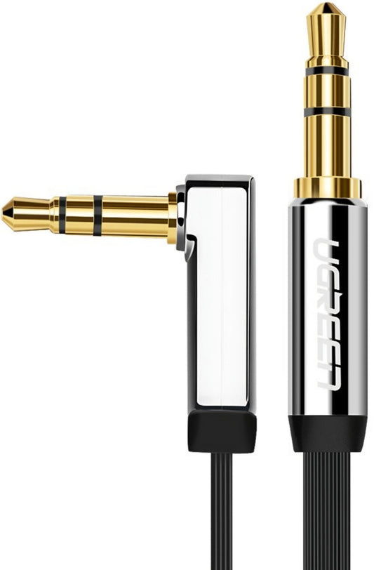 Cavo Audio 3.5mm - 3.5mm UGREEN AV119 Angled, 3m, Nero